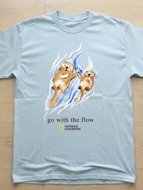 National Geographic  Otter Swim Tee